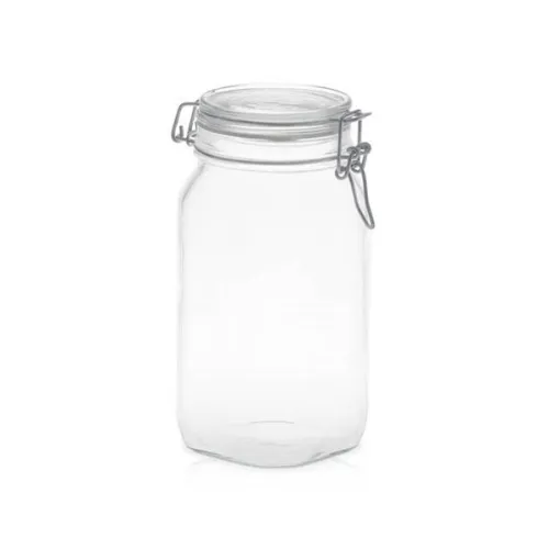 Weckpot met vaste beugel 1.5 liter